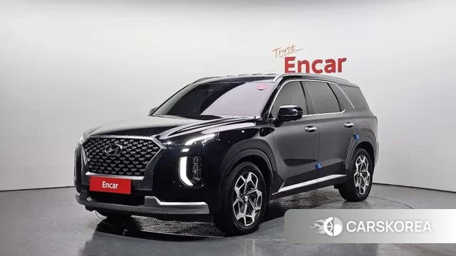 Hyundai Palisade 2021 Синий из Кореи