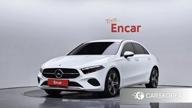 Mercedes-Benz A-Class W177 2024 Белый из Кореи