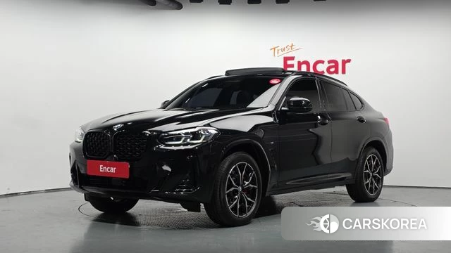 BMW X4 (G02) 2023 Черный из Кореи