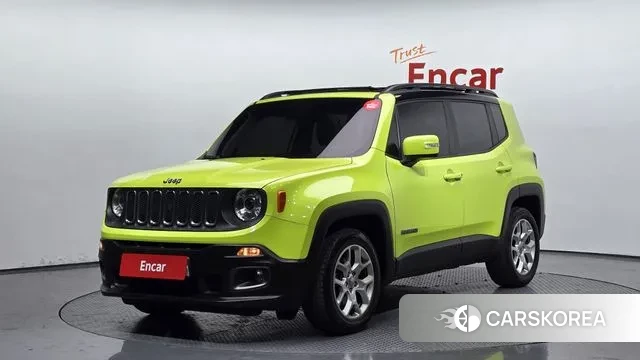 Jeep Renegade 2018 Светло-зеленый из Кореи