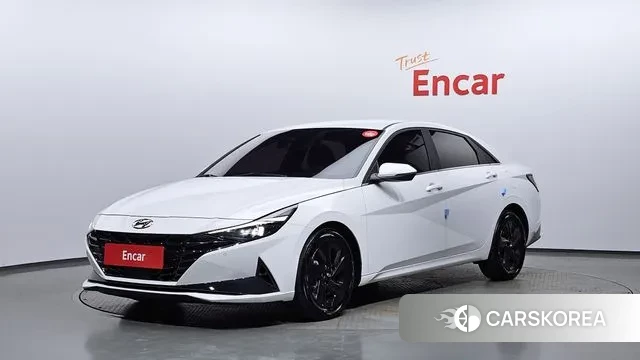 Hyundai Avante (CN7) 2020 Белый из Кореи