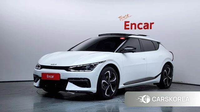 Kia EV6 2022 Белый из Кореи