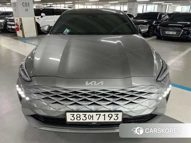 Kia K8 Hybrid 2024 Серый из Кореи