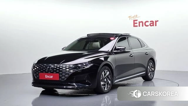 Hyundai The New Grandeur IG Hybrid 2022 Черный из Кореи