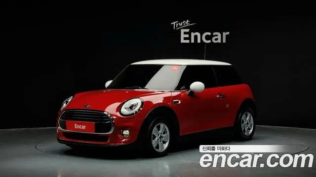 Mini Cooper 2018 Красный из Кореи