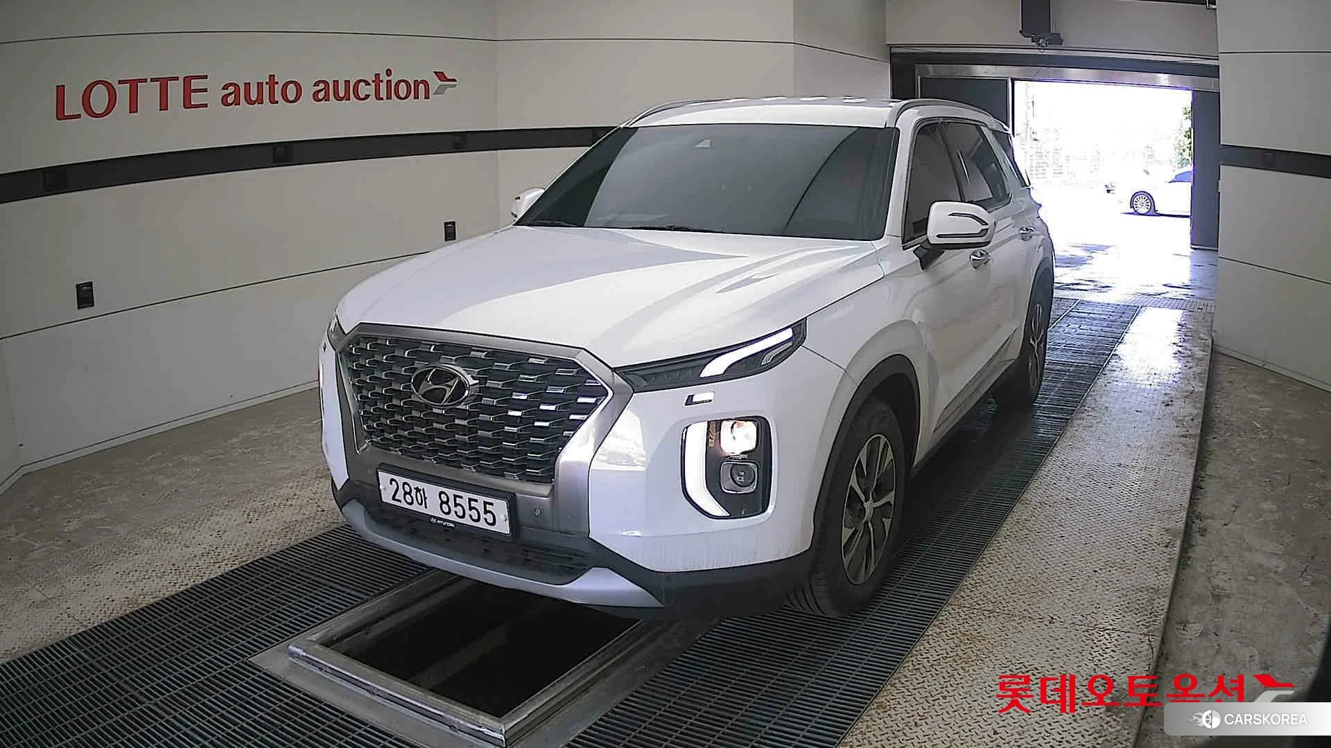 Hyundai Palisade 2022 Snow White Pearl из Кореи