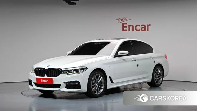 BMW 5 Series (G30) 2018 Белый из Кореи