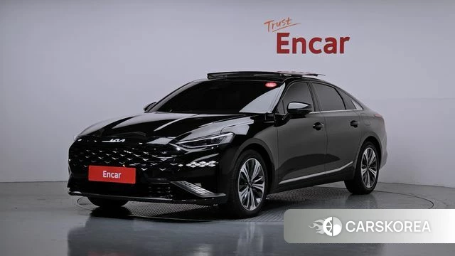 Kia K8 Hybrid 2023 Черный из Кореи