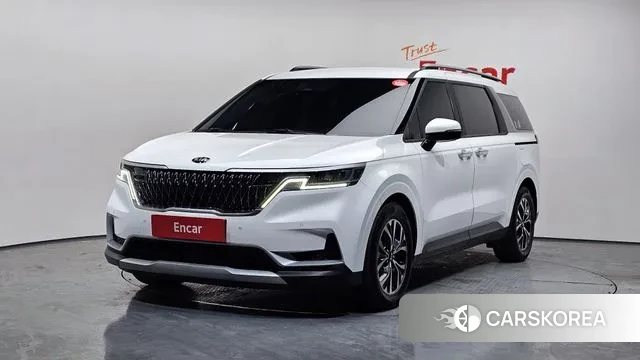 Kia Carnival 4th generation 2021 Белый из Кореи