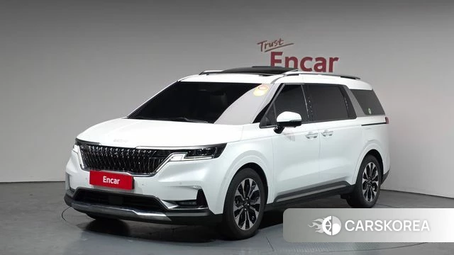 Kia Carnival 4th generation 2023 Белый из Кореи