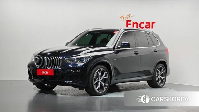 BMW X5 (G05) 2022 Черный из Кореи
