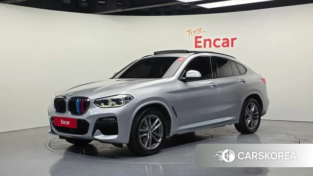 BMW X4 (G02) 2020 Серебряный из Кореи