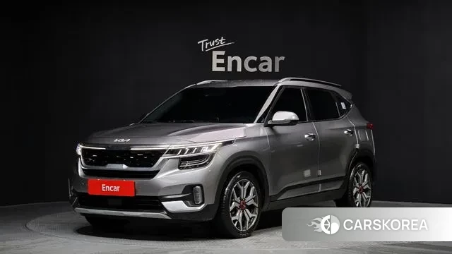 Kia Seltos 2022 Серебряный из Кореи