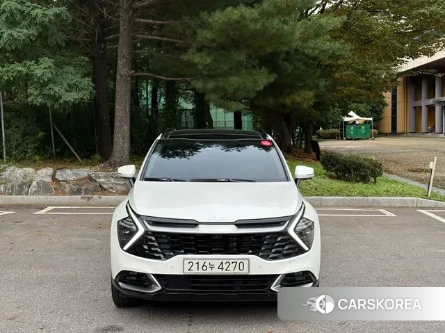 Kia Sportage 5th Generation Hybrid 2021 Белый из Кореи