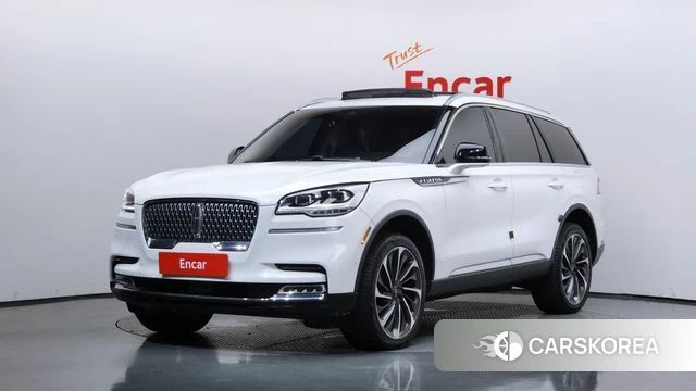 Lincoln Aviator 2nd generation 2020 Белый из Кореи