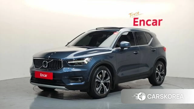 Volvo XC40 2021 Синий из Кореи