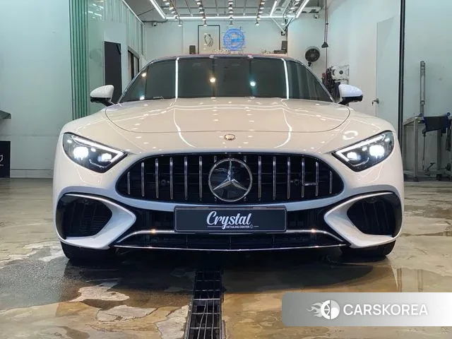 Mercedes-Benz SL-Class R232 2023 Белый из Кореи