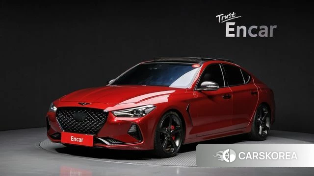 Genesis G70 2018 Красный из Кореи
