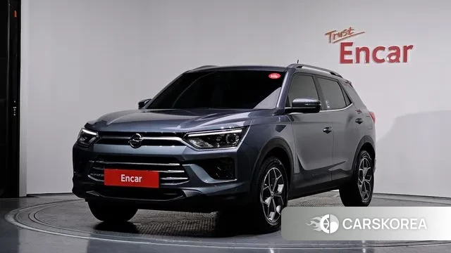 Ssangyong Beautiful Korando 2021 Серый из Кореи