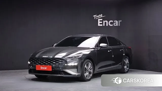 Kia K8 Hybrid 2022 Серый из Кореи