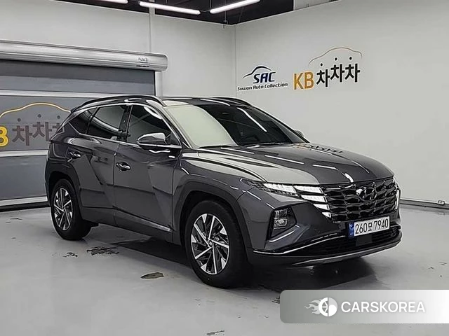 Hyundai Tucson Hybrid (NX4) 2021 Серый из Кореи