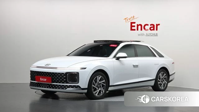 Hyundai Grandeur Hybrid (GN7) 2023 Белый из Кореи