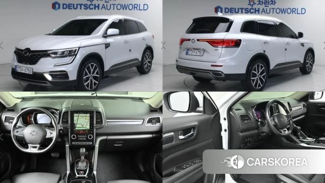Renault Korea (Samsung) The New QM6 2021 Белый из Кореи