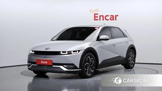 Hyundai Ionic 5 2023 Серебристо-серый из Кореи