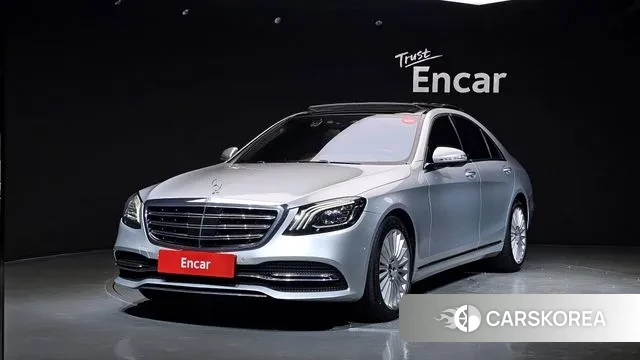 Mercedes-Benz S-Class W222 2019 Серебряный из Кореи