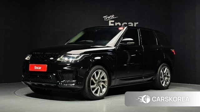 Land Rover Range Rover Sport 2nd Generation 2018 Черный из Кореи