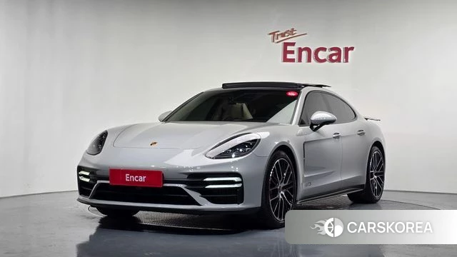 Porsche Panamera (971) 2021 Серебристо-серый из Кореи
