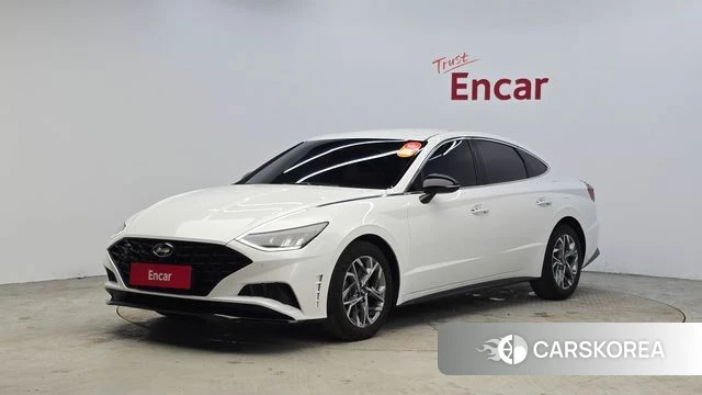 Hyundai Sonata (DN8) 2022 Белый из Кореи