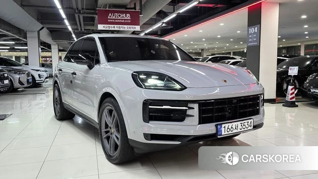 Porsche Cayenne (PO536) 2023 Белый из Кореи