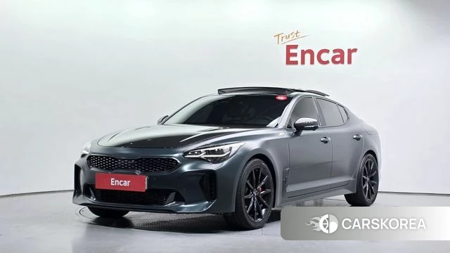 Kia Stinger Meister 2022 Синий нефрит из Кореи