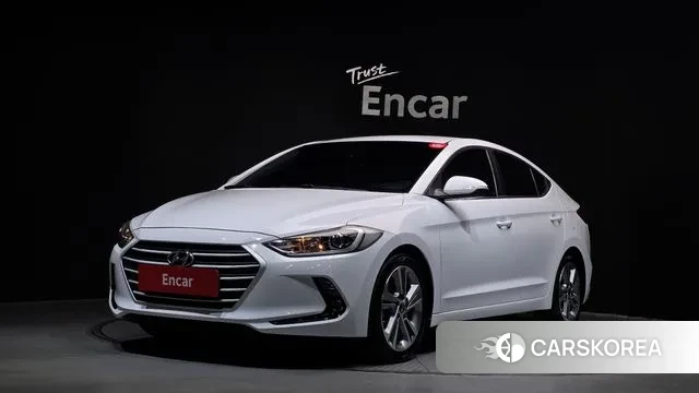 Hyundai Avante AD 2018 Белый из Кореи