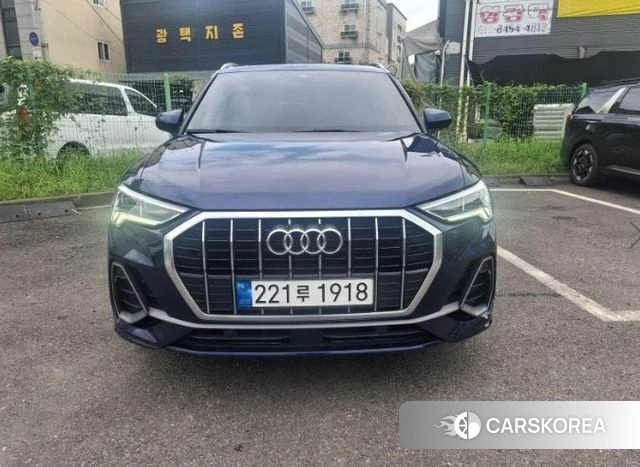 Audi Q3 (F3) 2022 Синий из Кореи