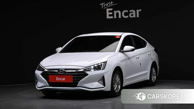Hyundai The New Avante AD 2018 Белый из Кореи