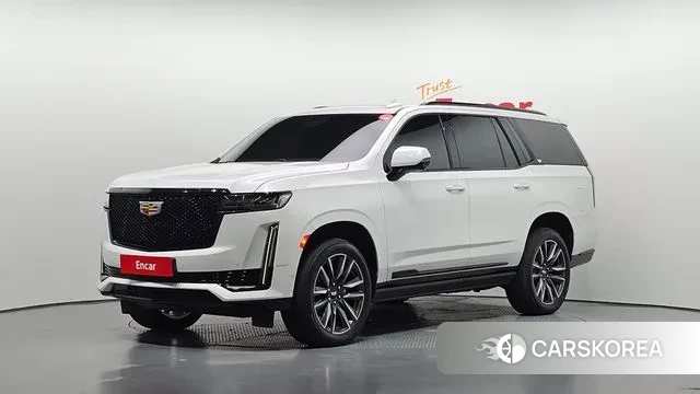 Cadillac Escalade 5th Generation 2022 Белый из Кореи