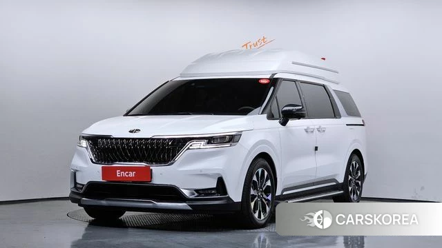Kia Carnival 4th generation 2021 Белый из Кореи