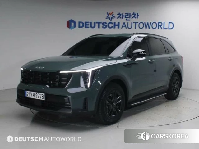 Kia The New Sorento 4th Generation 2024 Серый из Кореи