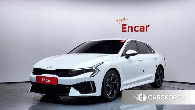 Kia The New K5 Hybrid 3rd generation 2024 Белый из Кореи
