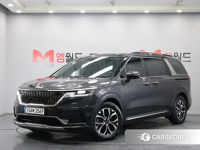 Kia Carnival 4th generation 2023 Серый из Кореи