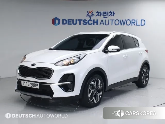 Kia Sportage The Bold 2020 Белый из Кореи