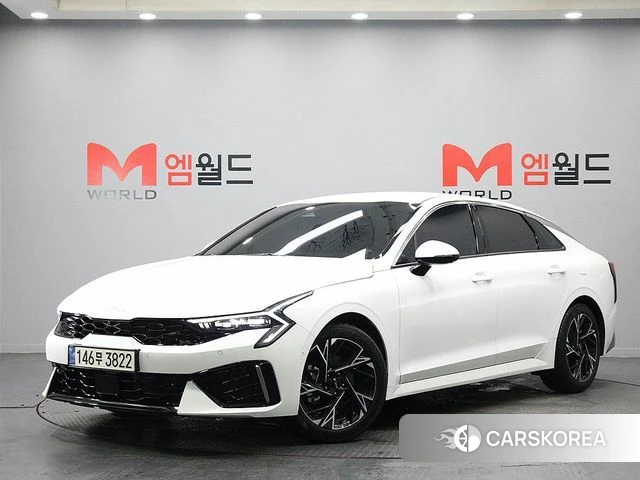Kia The New K5 3rd generation 2024 Белый из Кореи