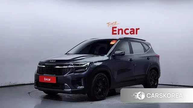 Kia The New Seltos 2023 Серый из Кореи