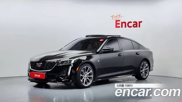 Cadillac CT5 2020 Черный из Кореи