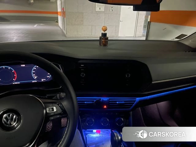 Volkswagen 7th Generation of Jetta 2021 Синий из Кореи