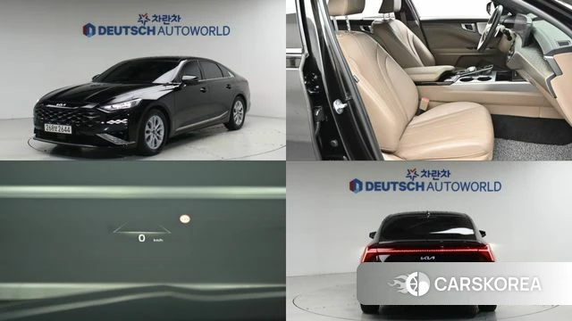 Kia K8 2022 Черный из Кореи