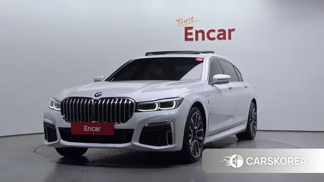 BMW 7 Series (G11) 2021 Черный из Кореи