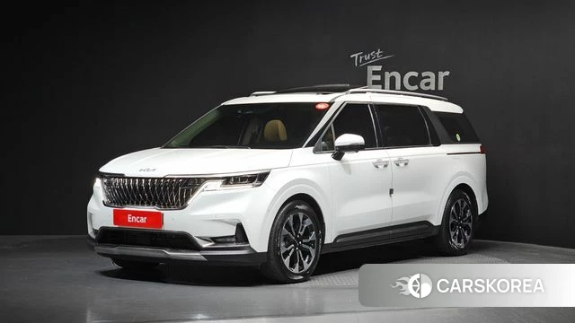 Kia Carnival 4th generation 2022 Белый из Кореи